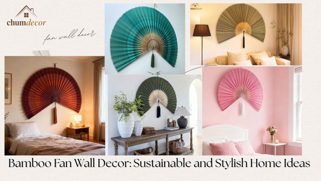 Bamboo Fan Wall Decor: Sustainable and Stylish Home Ideas