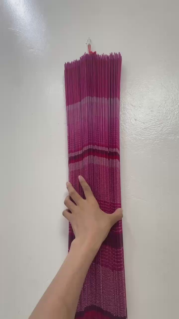 Handcrafted Bamboo Wall Fan Decor | Large Boho Woven Wall Art