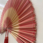 Oversized Bamboo Wall Fan Decor for Bedroom & Headboard