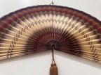 Oversized Bamboo Wall Fan Decor for Bedroom & Headboard